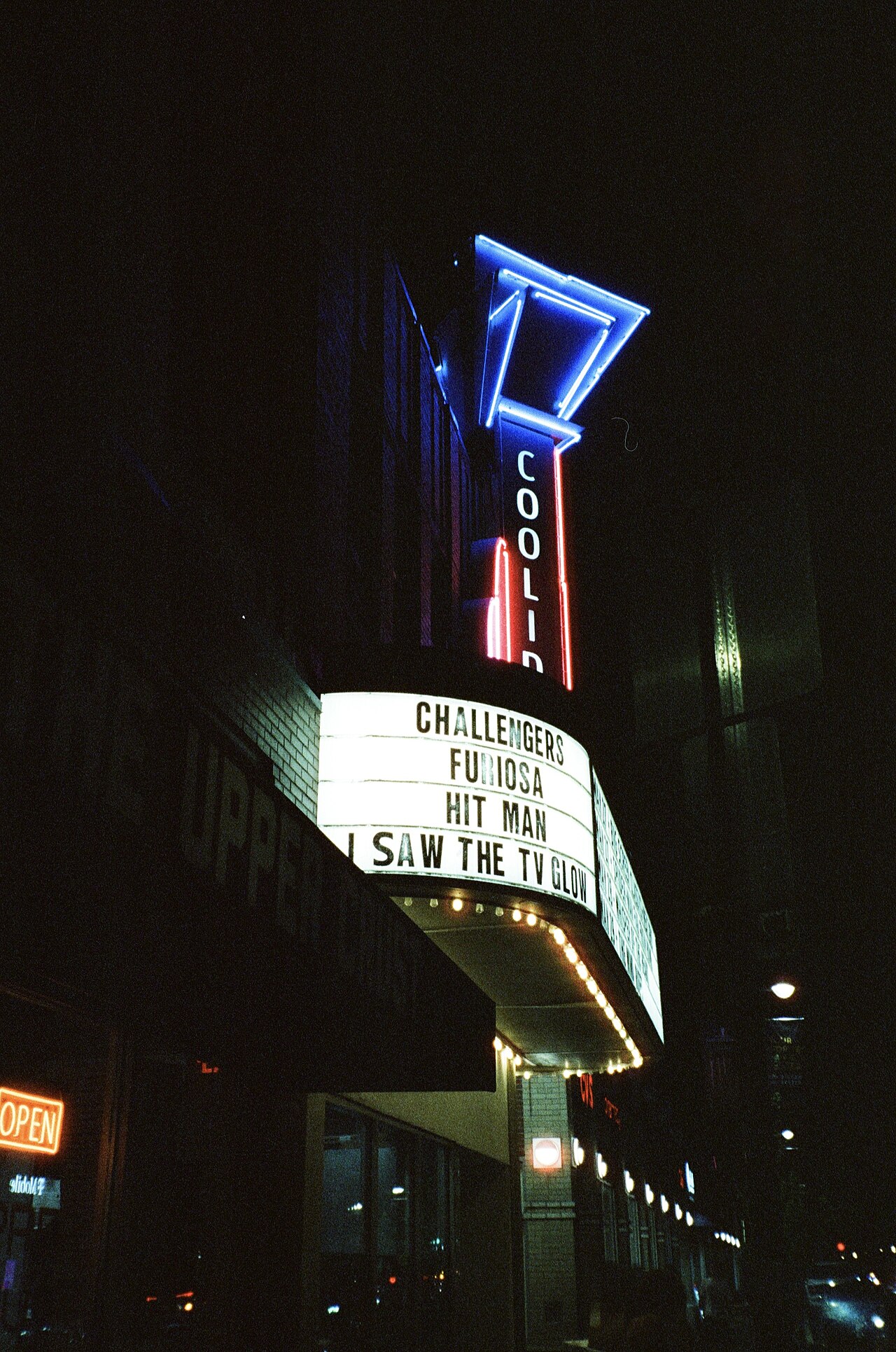 The Coolidge Corner Theatre marquee, Brookline