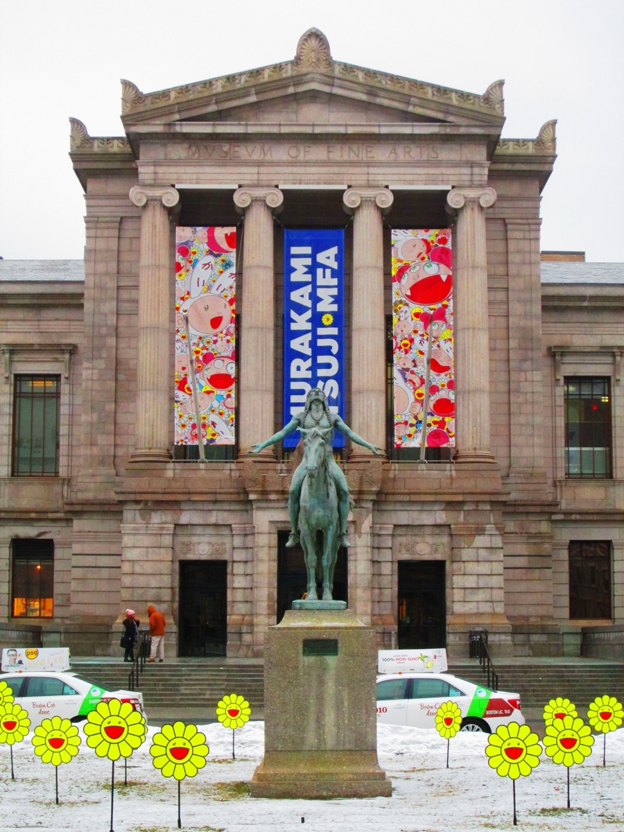 Museum of Fine Arts, Huntington Avenue facade, Boston