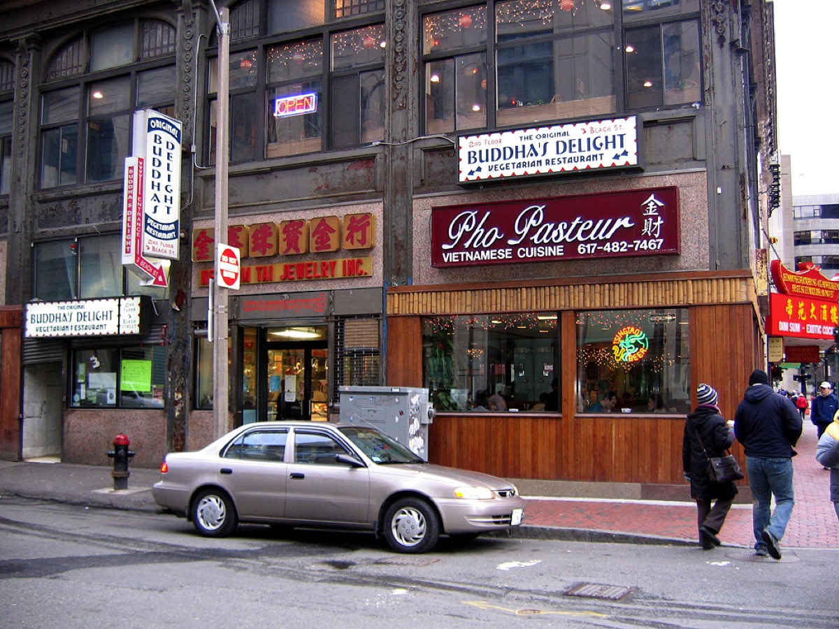 Pho Pasteur storefront, Chinatown, Boston
